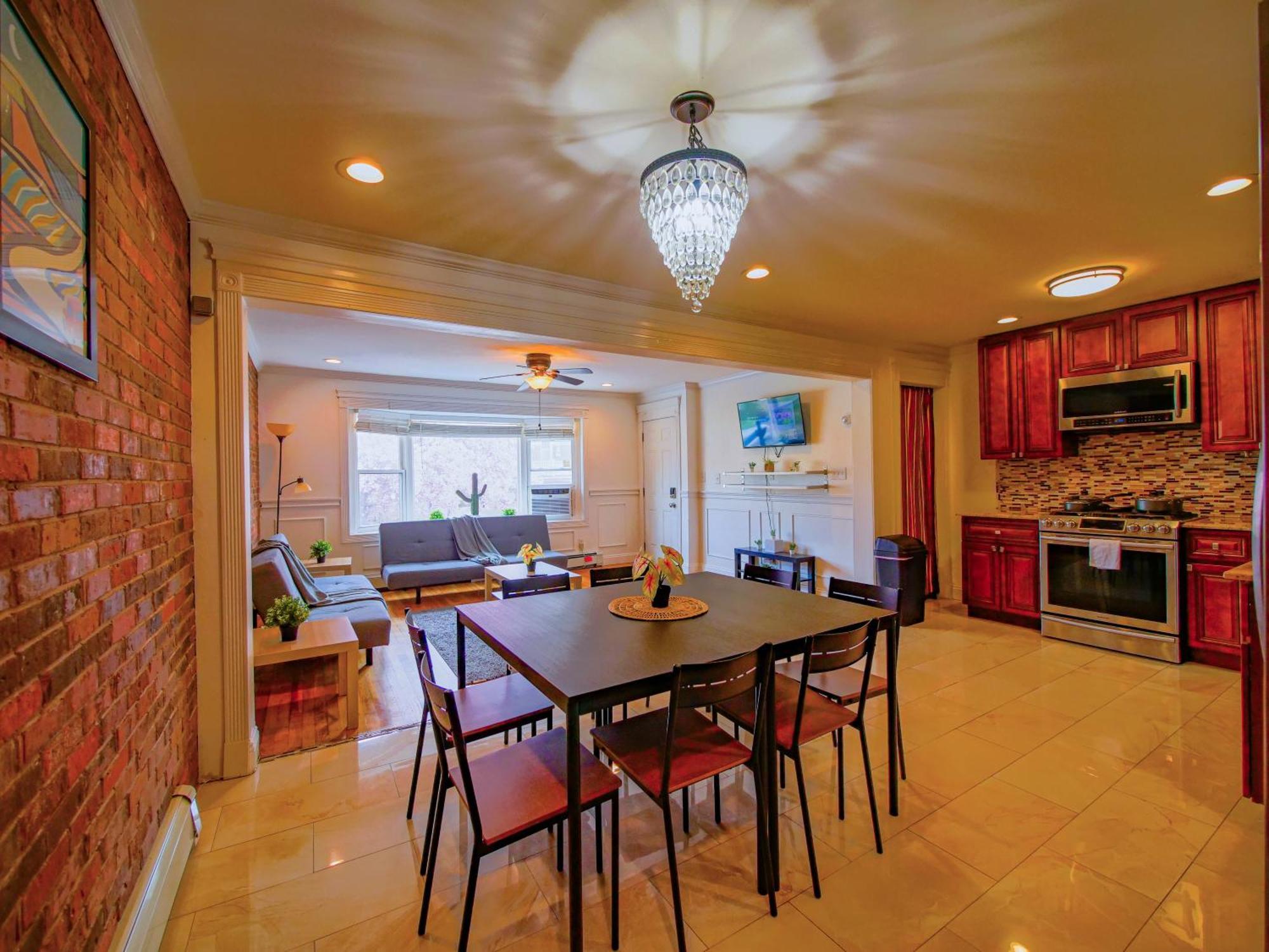 泽西Stylish 3 Bed, Minutes To Nyc!公寓 外观 照片